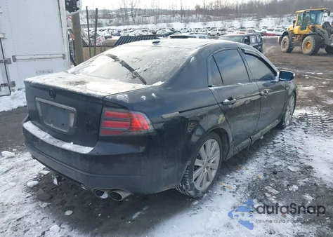 2008 Acura Tl Type S из США, поврежденный, VIN 19UUA765X8A054875